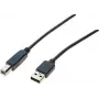 Exertis Connect 532408 cavo USB 2.0, USB-A a USB-B, 1,8 m, grigio