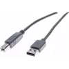 Exertis Connect 532408 cavo USB 2.0, USB-A a USB-B, 1,8 m, grigio