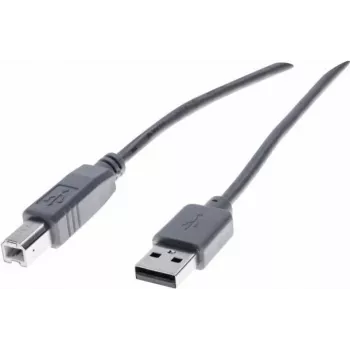 Exertis Connect 532408 cavo USB 2.0, USB-A a USB-B, 1,8 m, grigio