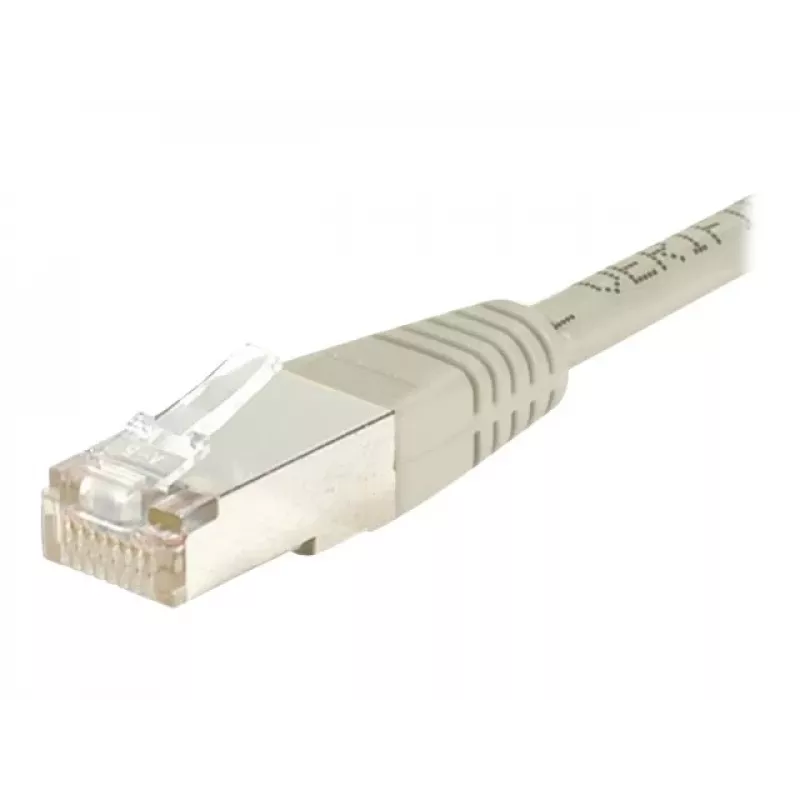 EXERTIS CONNECT cavo patch Cat5e F/UTP, RJ45, grigio, 10 m 847101