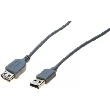 EXERTIS CONNECT prolunga USB 2.0, USB-A maschio a USB-A femmina, 2,0 m, nero 532508