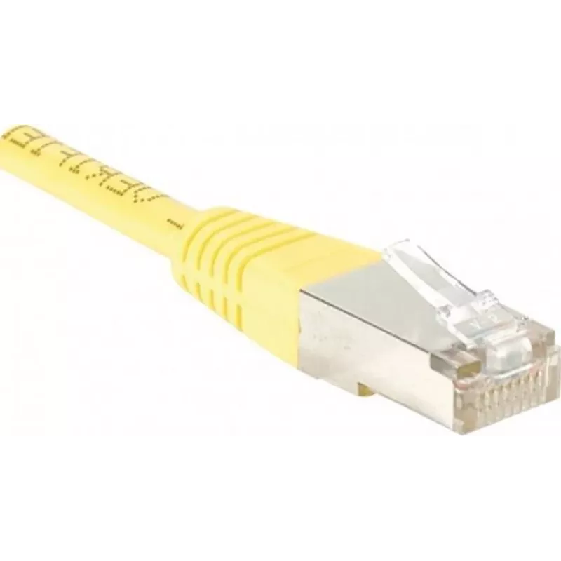 Exertis Connect 847131 cavo di rete Cat5e F/UTP, 5 m, giallo