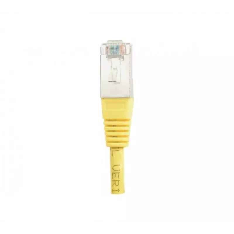 EXERTIS CONNECT cavo patch Cat.6 F/UTP, 1 m, giallo, Slim Snagless Boot 842101