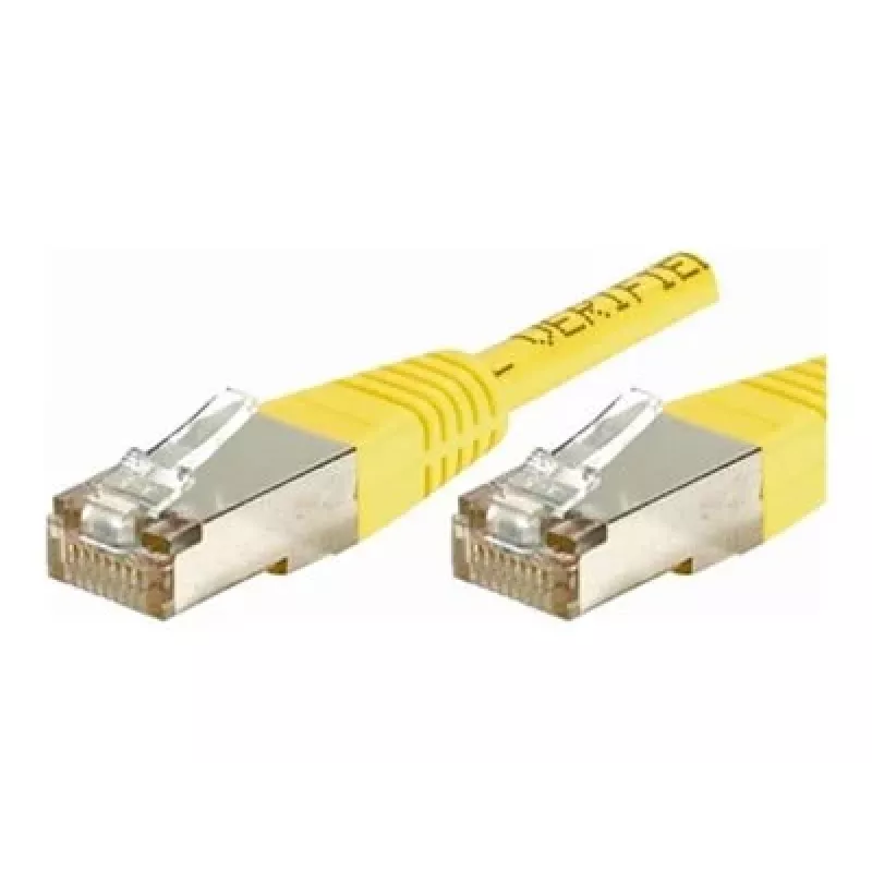 EXERTIS CONNECT cavo patch Cat.6 F/UTP, 1 m, giallo, Slim Snagless Boot 842101