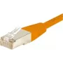 EXERTIS CONNECT cavo patch Cat6 F/UTP, arancione, 3,0 m, Slim Snagless Boot 234130