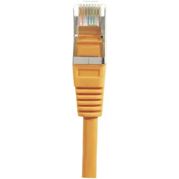 EXERTIS CONNECT cavo patch Cat6 F/UTP, arancione, 3,0 m, Slim Snagless Boot 234130