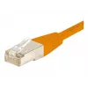 EXERTIS CONNECT cavo patch Cat6 F/UTP, arancione, 3,0 m, Slim Snagless Boot 234130