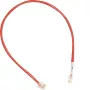 HAGER ZZ12LMN043 cavo patch RJ12 a RJ12, rosso, 430 mm