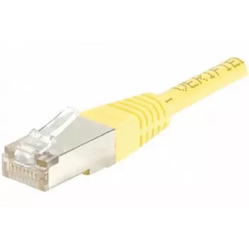 Exertis Connect 842301 Cavo patch Cat.6 F/UTP, 3 m, Giallo, Slim Bend Protection