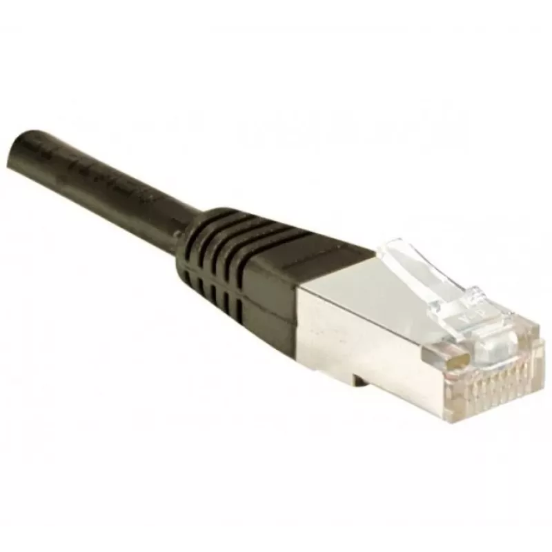 EXERTIS CONNECT Cavo patch Cat.5e F/UTP, RJ45, nero, 1,0 m 847156