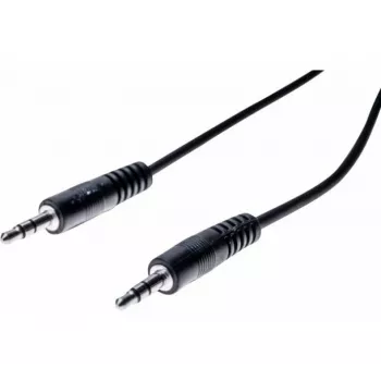 EXERTIS CONNECT Cavo audio stereo 3,5 mm 5 m connettore maschio su connettore maschio, nero 108567