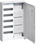 HAGER FWB52K1 Quadro di distribuzione da parete, 60 PLE, 5 file, IP44, bianco