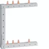 HAGER KCF563L Barra di fase verticale sinistra, 2 file, 2 poli, 63 A, 12 moduli, tipo a piolo