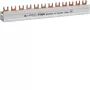 Hager KDN480A Barra collettrice a piolo 4 poli 80A 12 moduli