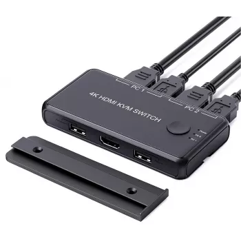 Exertis Connect Mini switch KVM, 2 porte, HDMI / USB (060182)
