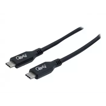 Exertis Connect Cavo USB4 USB-C a USB-C 80cm 8K 100W nero 532600