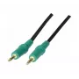 EXERTIS CONNECT Cavo audio, jack stereo 3,5 mm connettore maschio su connettore maschio, 1,8 m, nero EXC108895