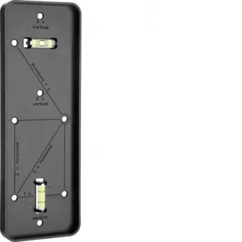 HAGER WNA692 Dima di foratura per scatole da incasso W.1 da 1 a 3 vie