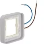 Hager WNA697 Cornice di copertura a 2 moduli, bianco polare (RAL 9010)