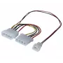 EXERTIS CONNECT Cavo adattatore alimentazione ventola Molex su 3-Pin 15cm (EXC146851)