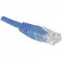 EXERTIS CONNECT Cavo patch CAT.6 U/UTP, 1,5 m, blu, RJ45, protezione linguetta 246740