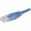 EXERTIS CONNECT Cavo patch CAT.6 U/UTP, 1,5 m, blu, RJ45, protezione linguetta 246740