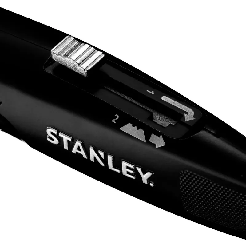 STANLEY FMHT10504-0 Coltello tascabile heavy duty con lama retrattile, nero, 3 lame
