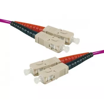 Cavo patch in fibra ottica Exertis Connect OM4, SC Duplex su SC Duplex, UPC, 20 m, 50/125 µm, HD, 2 mm 392818