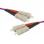 Cavo patch in fibra ottica Exertis Connect OM4, SC Duplex su SC Duplex, UPC, 20 m, 50/125 µm, HD, 2 mm 392818