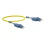 Cavo patch in fibra ottica Exertis Connect LC/UPC su LC/UPC Single-Mode OS2 Duplex, 5 m, LSZH, Uniboot, giallo 392934