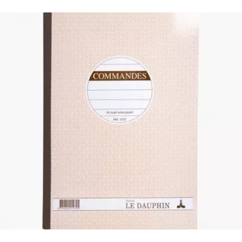 LE DAUPHIN Manifold Commandes moduli d'ordine A4 con copia, 2 parti, autocopianti, 297 x 210 mm, 50 set per blocco 1272D