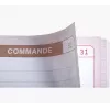 LE DAUPHIN Manifold Commandes moduli d'ordine A4 con copia, 2 parti, autocopianti, 297 x 210 mm, 50 set per blocco 1272D