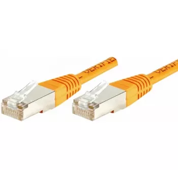 Exertis Connect 234140 Cavo patch Cat.6 F/UTP, 5 m, Arancione, Slim Bend Protection