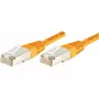 Exertis Connect 234140 Cavo patch Cat.6 F/UTP, 5 m, Arancione, Slim Bend Protection