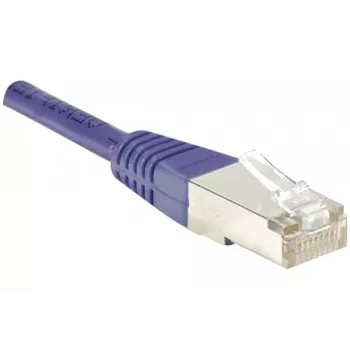 EXERTIS CONNECT cavo patch Cat6 F/UTP, viola, 1,0 m, Slim Snagless Boot 234170