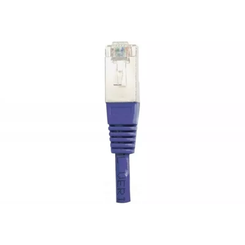 EXERTIS CONNECT cavo patch Cat6 F/UTP, viola, 1,0 m, Slim Snagless Boot 234170
