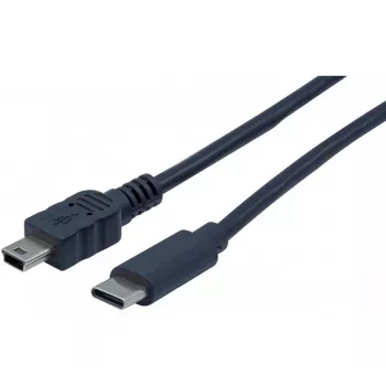 EXERTIS CONNECT cavo USB-C su Mini-USB Type-B, 2,0 m, nero 532451