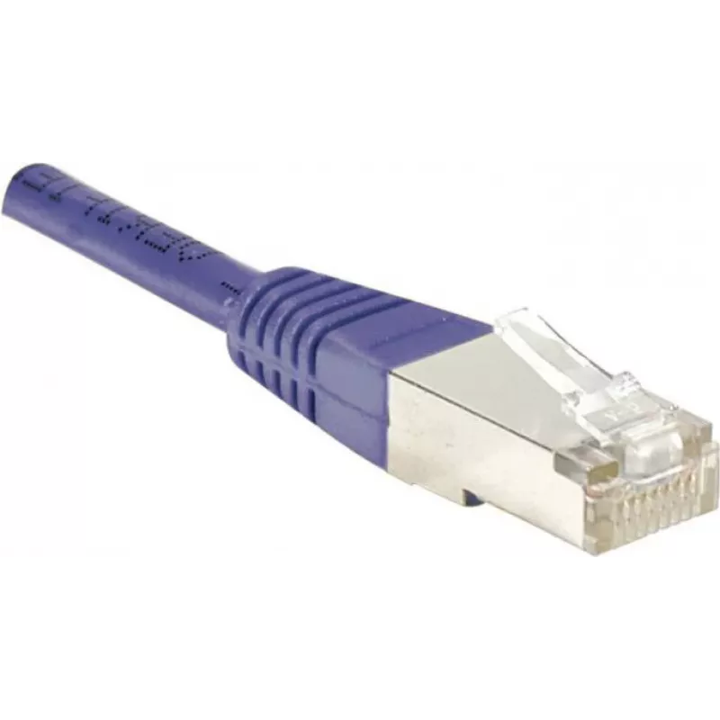 Exertis Connect 234190 cavo di rete Cat6 F/UTP, viola, 3 m