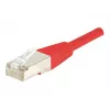 EXERTIS CONNECT Cat.6 F/UTP cavo patch, rosso, 1,0 m, Slim Snagless Boot 842103