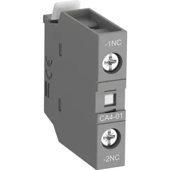 ABB CA4-01 blocco contatti ausiliari 1NC montaggio frontale morsetti a vite 1SBN010110R1001