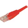 EXERTIS CONNECT Cat.6 U/UTP cavo patch, RJ45, rosso, 20 m, con protezione linguetta 243762