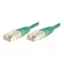 Exertis Connect 244560 Cat6 F/UTP cavo di rete, 10 m, verde