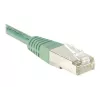 EXERTIS CONNECT Cat.6 F/UTP cavo patch, 7m, verde, Slim Snagless 244570