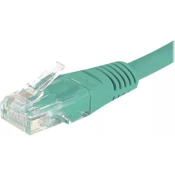 EXERTIS CONNECT Cat6 U/UTP cavo patch, 5m, verde, RJ45, protezione linguetta 244750