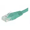 EXERTIS CONNECT Cat6 U/UTP cavo patch, 5m, verde, RJ45, protezione linguetta 244750