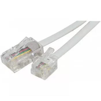 EXERTIS CONNECT cavo telefonico, bianco, 3,0 m (911743)