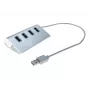 Exertis Connect hub USB 3.0 a 4 porte - desktop - nero 021312