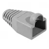 EXERTIS CONNECT protezione antiurto RJ45 per cavi tondi, grigio, confezione da 10 253161