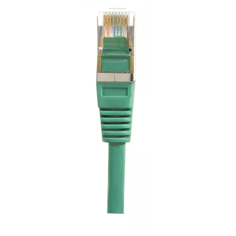 EXERTIS CONNECT cavo patch Cat.6 F/UTP, verde, 1,0 m, Slim Snagless 842102
