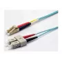 Ekivalan OM3 cavo patch in fibra ottica duplex LC/SC 2m aqua COZOM3DCLC2SA0020A